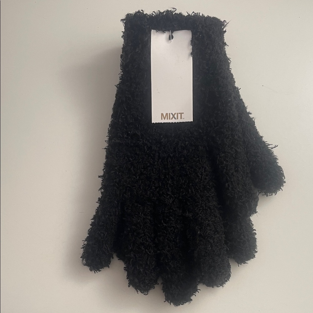 Mixit Soft Black Gloves